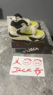 jumpman jack travis scott bright cactus Preschool 1Y
