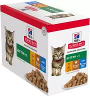 Hill’S Science Diet Kitten Favourite Selection Variety Pack Wet Cat Food Pouc...