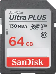 Sandisk 64GB Ultra microSDXC+ Memory Card