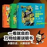 *今日好物*❤全3冊 洛倫佐繪畫教程百科全書式素材靈感創作之源人物