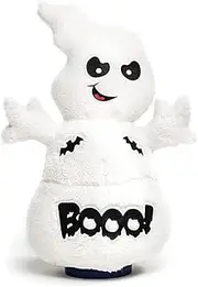 Cuddle Barn - Spook Jr. | Animated Singing Halloween Ghost Stuffed Animal Plush Plays and Spins to Song Ghostbusters, 10 inches