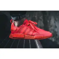 在飛比找Yahoo!奇摩拍賣優惠-Adidas boost NMD R1 Solar Red 