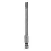 H5.0 Hex Head Drill Bit Wrench 5mm Flat Tip 1/4" Shank 100mm Long Magnetic