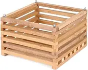 Better-Gro Cedar Slat Vanda Basket - 10 inch Square