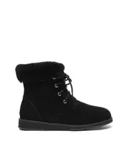 TARRAMARRA Women Ankle Boots Sheepskin Wool Lining Collor Lace Up Nonslip Bonnie