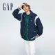 【GAP】男裝 Logo翻領外套-海軍藍(877507)