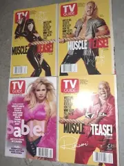 TV Guide August 19-25 2000 WWF Kat, Rikishi, Jericho & Sable TV Guide WWE