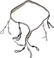 BESPORTBLE Adjustable Braided Hanging Rope for Outdoor Sports Lightweight Camping Hiking Utility Durable Polyester Survival Cord for Whistles Keys Essentials
