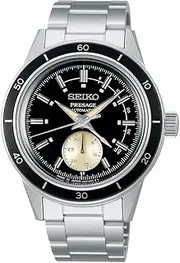SEIKO PRESAGE SARY211 Basic Line Style 60 ’s Mechanical Men's Watch Shipped from Japan June 2022 Model, Silver, Mechanical
