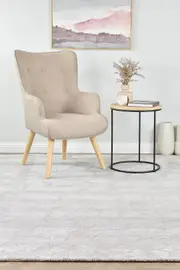 Relief Agate White Rug