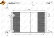 RTG Air Conditioning Condenser Fits Peugeot 306 Citroen Berlingo Xsara ZX #2