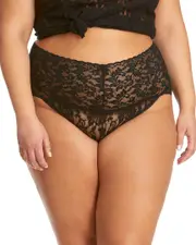 Hanky Panky Plus Size V Bikini with $10 Credit 3X NoColor