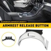 Front Console Cover Armrest Release Button For 15-20 Mercedes C260 C300 C43 C63