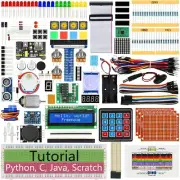 Ultimate Raspberry Pi 5/4B/3B+ Starter Kit with 962-Page Tutorial & 223 Items