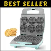 Non-Stick Mini Waffle Maker - Perfect for Breakfast Brunch & Family Gatherings