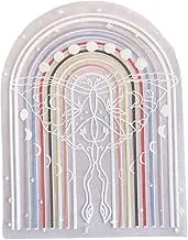 Sun Catcher Window Decals,Flower Window Clings Decals for Birds Strikes | PVC Privacy Film Static Rainbow Sun Catcher Window Clings Stickers for Home Decor Wynott