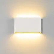 OWEITE LED Wall Light Modern Indoor Outdoor Sconce Lamp Fixtures Up Down Porch IP65 (White Warm Light)