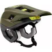 FOX DROPFRAME PRO DVIDE MTB HELMET SALE $209.95 (RRP$299.95) Olive Green S 52-54