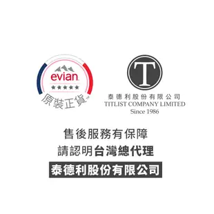 evian 依雲 天然礦泉水(寶特瓶500mL/24瓶)┃官方旗艦店