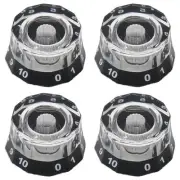 4Pcs Lampshade Style Guitar Knobs Guitar Speed Volume Tone Control Knob for P...