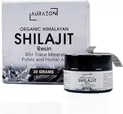 Pure Himalayan Shilajit Resin High Potency Gold Grade for Men & Women 85+ Trace Minerals & Fulvic Acid Complex | Energy, Mental, Immune Support 2 Month Supply (30g)