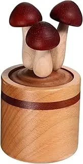BESTOYARD Essential Oil Diffuser Diffusers for Home Small Diffuser Mushroom Burner Wood Diffuser Ornament Passive Diffusers for Essential Oils Diffuser Small Wooden Light Brown