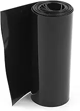 uxcell 85mm/55mm PVC Heat Shrink Tubing Wrap Black 2m 6.5ft for 18650 Battery Pack