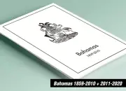 PRINTED BAHAMAS 1859-2010 + 2011-2020 STAMP ALBUM PAGES (251 pages)