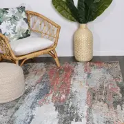 1 x Brand Ventures Salsa Aveza Abstract Multi Rug