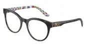 Dolce & Gabbana DG3334 3217 Women’s Glasses Tortoiseshell Size 52 - Private Health Rebate - Blue Light Block Available