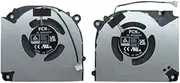 New Laptop CPU GPU Cooling Fan for Medion Erazer Scout E20-MD62528 V170RNC FQNW FQNX DFSCL12E16486S DFSCL12E06486S(CPU and GPU Fan)