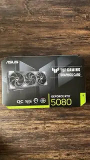 **In Hand** ASUS TUF Gaming GeForce RTX 5080 16GB GDDR7 OC Edition Graphics Card