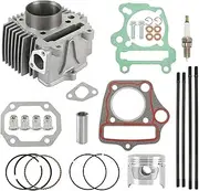 liwei store 47MM Cylinder Piston Rebuild Kit FOR 2007-2016 Compatible with Polaris Compatible with Outlaw 90 454934 0455335