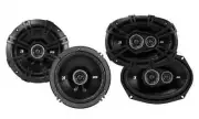 Kicker 43DSC6504 6.5" & 43DSC69304 6x 9" Coaxial Car Audio Speaker Package