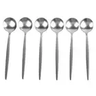 H 24Pcs Stainless Steel Cutlery Set Silver Vintage Craft Steak Cutlery Kitchen