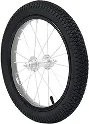 kowaku Replacement Wheel for Kids Bicycle 12" Model Easy Setup Durable Rubber, Aluminum Rim