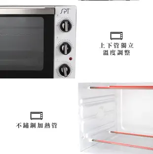 尚朋堂 20L專業型雙溫控電烤箱SO-7120G (4.9折)
