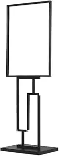 KT Board Background Support Frame,Portable Poster Stand,Floor Standing Sign Holder Notice Stand for Wedding Advertisement(Black)