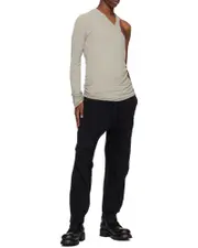 Thom Krom Drawstring Cargo Pants L Black