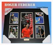 ROGER FEDERER TENNIS MEMORABILIA SIGNED LTD EDITION 499