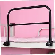 Bed Rails for Elderly Adults Safety, 18.1x11.8inch Carbon Steel Bed Assist, Adjustable Height Bed Size Guard, Bunk Beds for Toddler Elderly (Black)
