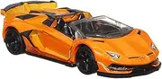 [Matchbox] Collectible Die-Cast Moving Parts Vehicle - Orange and Black Sports Car - 2019 Inspired by Lamborghini SVJ Roadster
