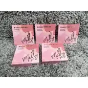 Mally Bulletproof Powder Bronzer Medium Matte Finish 3161 0.38 Oz Lot of 5