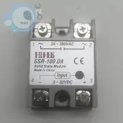 SSR-100 DA Single Phase DC to AC Solid state Relay 3-32VDC 24-380VAC SSR-100DA