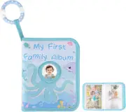 Commemorate Photo Album 4X6 Pictures with Hook, My First Family Memory Book, ...