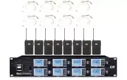 Wireless Microphone Headset System Professional Stage Mics For AKG Microphone