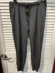 Coco Limon Unisex XXL Gray Drawstring Fleece Jogging Pant New with Tags