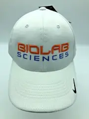 Nike Biolab Sciences Fitted Baseball Golf Hat Cap L/XL Legacy91 Dri-Fit NEW Tags