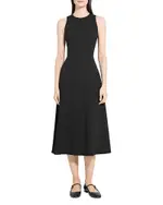 Theory A Line Midi Dress