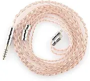 Moondrop LINE T 6N OCC Single Crystal Copper 196-Core Litz Structure Earphone Upgrade Cable 0.78mm 2Pin 4.4mm Balanced Cable